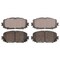 Advics Toyota Yaris 16-12 Disc Brake Pad, Ad1628 AD1628 - alternate 1